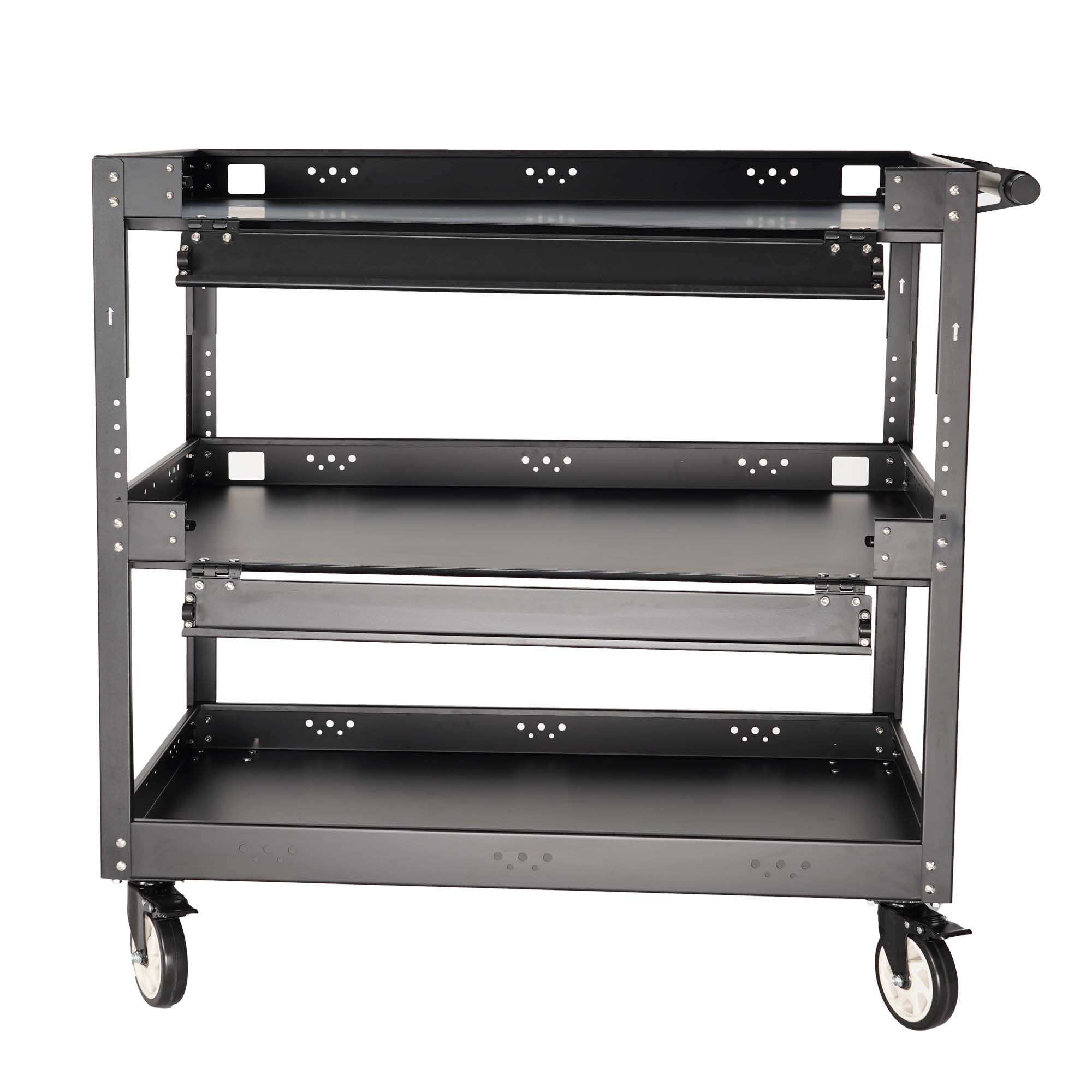 Xe đẩy thiết bị studio 3 tầng Ranger Tool PM03  (100x60x100cm)